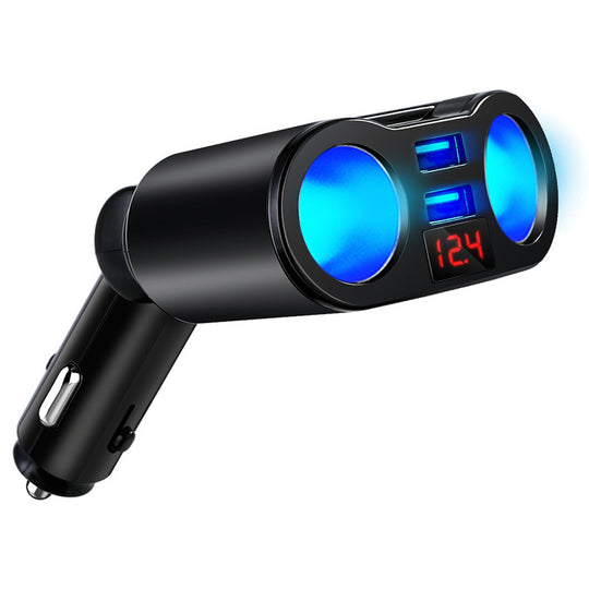 Dual Cigarette Lighter & USB Charger