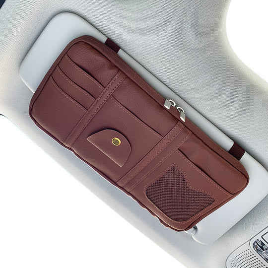 Car Sun Visor Organiser Storage Holder