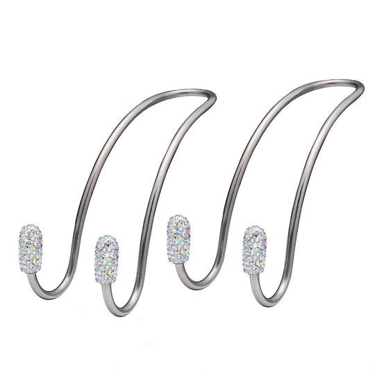 Diamond-Studded Car Seat Hooks