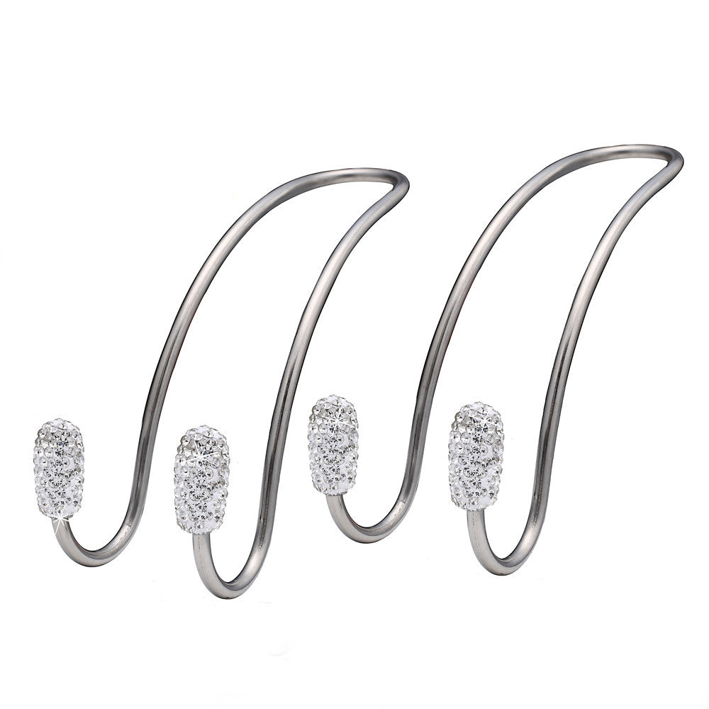 Diamond-Studded Car Seat Hooks