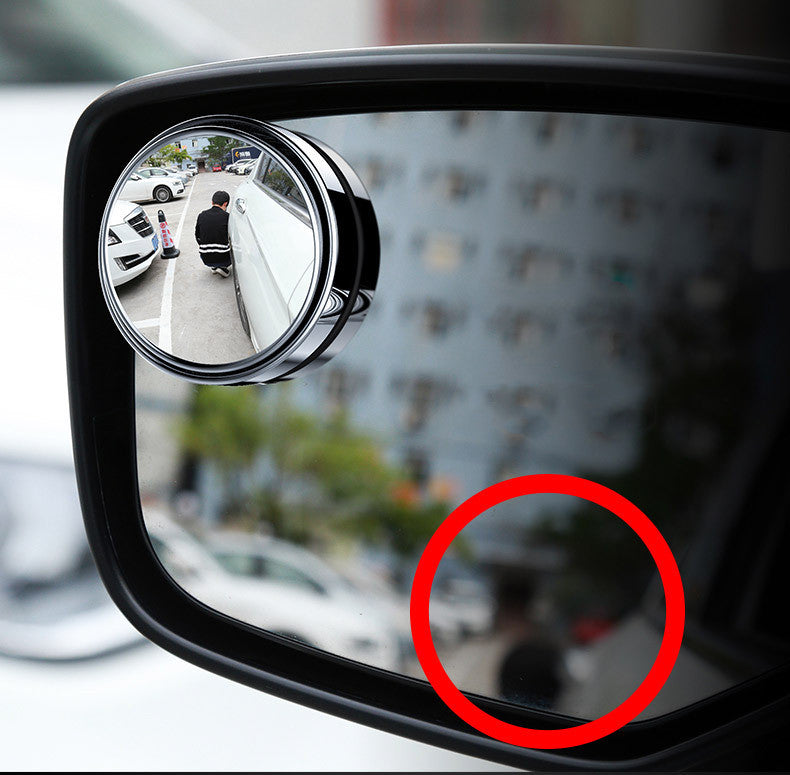 Rotating Rearview Blind Spot Mirror