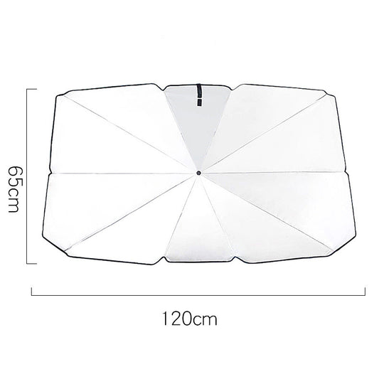 Foldable Car Windshield Sun Shade Umbrella