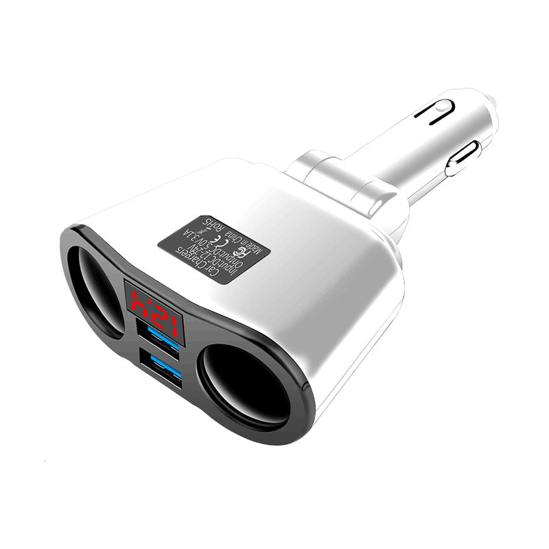 Dual Cigarette Lighter & USB Charger