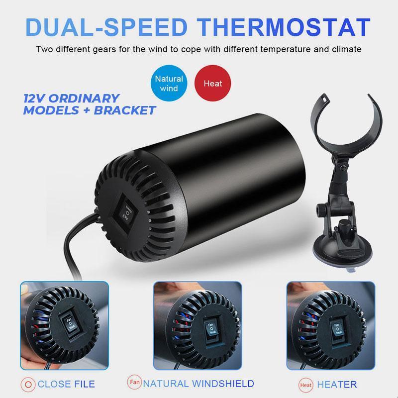 Car Warm Air Blower 12V - Heater & Purifier