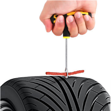 Car Flat Tyre Repair Kit