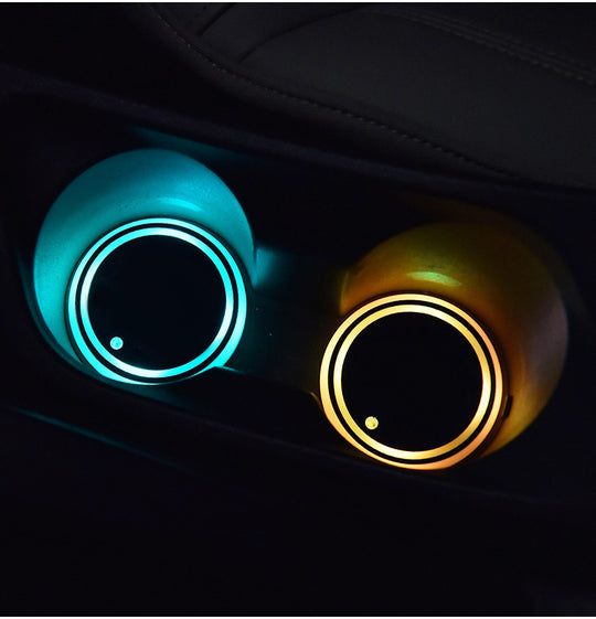 Car LED Luminous Water Coaster