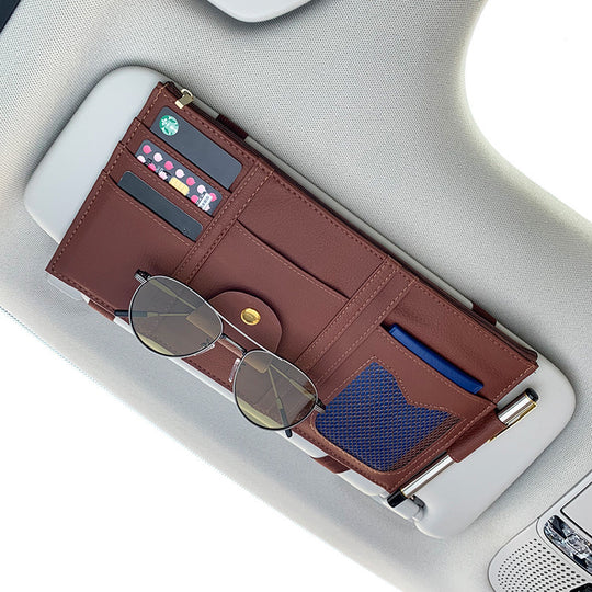 Car Sun Visor Organiser Storage Holder