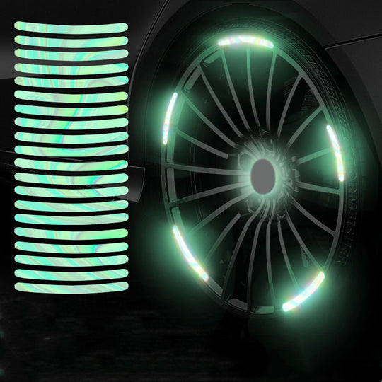 Car Wheel Reflective Strips