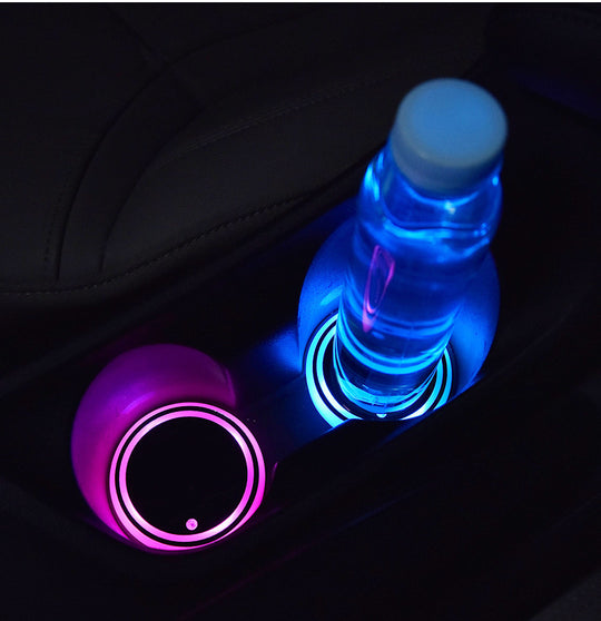 Car LED Luminous Water Coaster